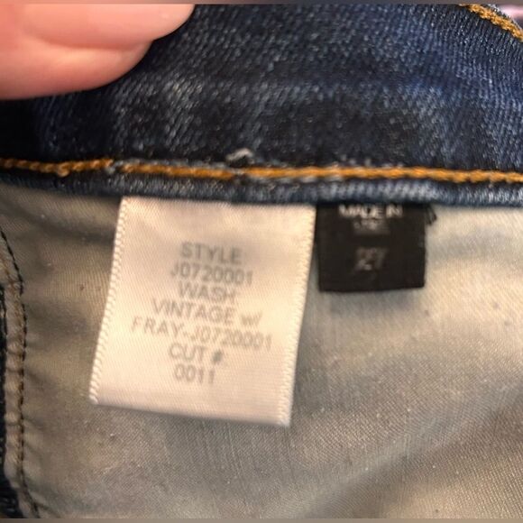 Veronica Beard Kate Vintage Fray Style #JO720001 Size 27 Very Good Condition - Picture 9 of 9